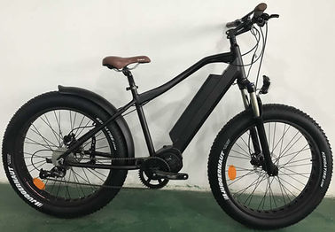 China a bicicleta 26er gorda elétrica de alumínio, meados de - conduza a bicicleta 1000w elétrica preta fornecedor