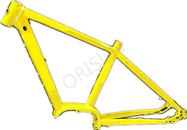 China Quadro amarelo de alumínio da bicicleta, quadros bondes da bicicleta da montanha de 29 polegadas fornecedor