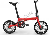 China 200 - 250w bicicleta elétrica dobrável, estrutura compacta da bicicleta elétrica sem escova de 16 polegadas fábrica