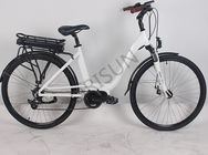 China bicicleta elétrica da cidade 250W, cor elétrica do costume da bicicleta da estrada da liga de alumínio fábrica