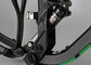 Liga de alumínio estrutura do peso leve cor preta/verde de todo o quadro do Mountain bike fornecedor