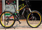 Curso liso da soldadura 152mm cor preta/alaranjada do quadro do Mountain bike de Mtb AM fornecedor