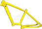 Quadro amarelo de alumínio da bicicleta, quadros bondes da bicicleta da montanha de 29 polegadas fornecedor