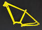 Quadro amarelo de alumínio da bicicleta, quadros bondes da bicicleta da montanha de 29 polegadas fornecedor