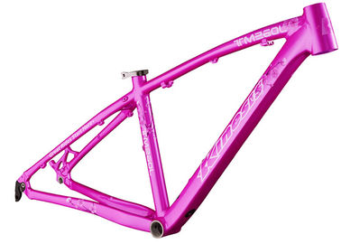 China quadro pequeno da bicicleta das senhoras da liga 26er de alumínio, quadro das senhoras cor-de-rosa Mtb fornecedor