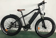 China a bicicleta 26er gorda elétrica de alumínio, meados de - conduza a bicicleta 1000w elétrica preta fábrica
