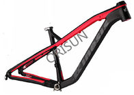 China Quadros vermelhos/alaranjados da bicicleta de Hardtail Mtb, 27,5 avançam o quadro da bicicleta da liga de alumínio empresa