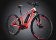 China Mountain bike bonde projeto luxuoso preto/vermelho de 11.6AH do alumínio 27,5 fábrica