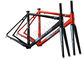 Quadro exterior da bicicleta do escândio do roteamento de cabos, quadro completo da bicicleta do carbono de 53cm fornecedor