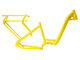 freio bonde amarelo do quadro V da bicicleta de 700c City Road com bateria de lítio fornecedor